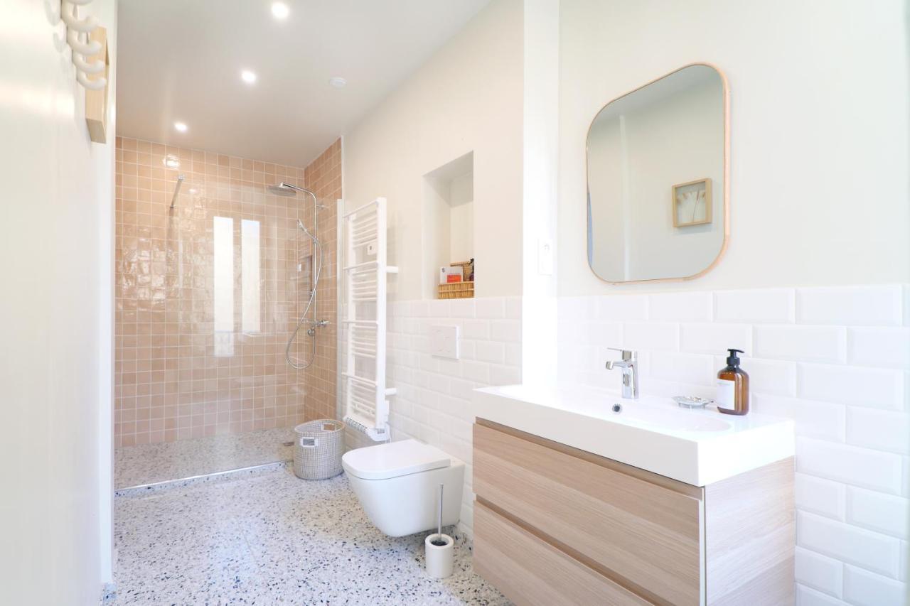 Villa Adele, Bow-Window Vue Mer - Appt 02 Mers-les-Bains Buitenkant foto