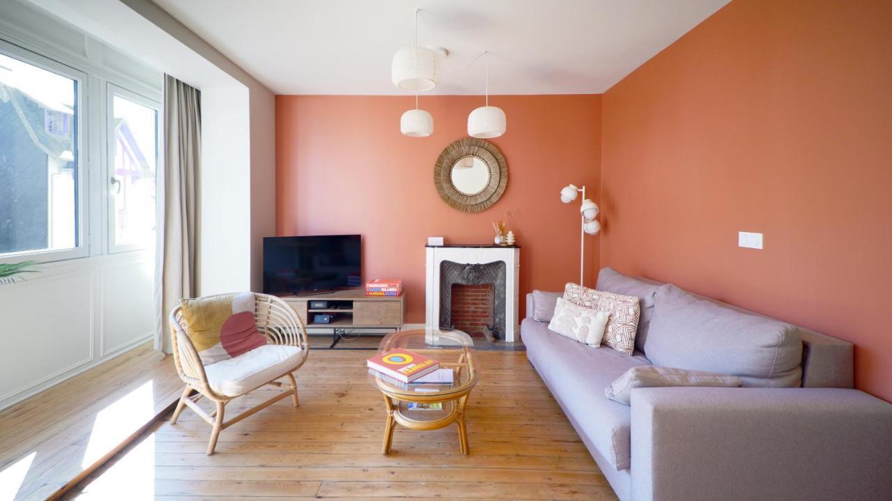 Villa Adele, Bow-Window Vue Mer - Appt 02 Mers-les-Bains Buitenkant foto