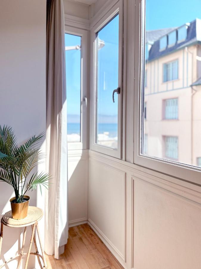 Villa Adele, Bow-Window Vue Mer - Appt 02 Mers-les-Bains Buitenkant foto