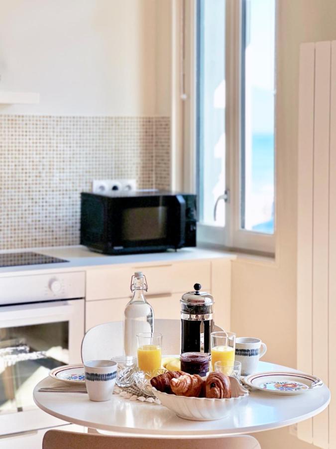 Villa Adele, Bow-Window Vue Mer - Appt 02 Mers-les-Bains Buitenkant foto