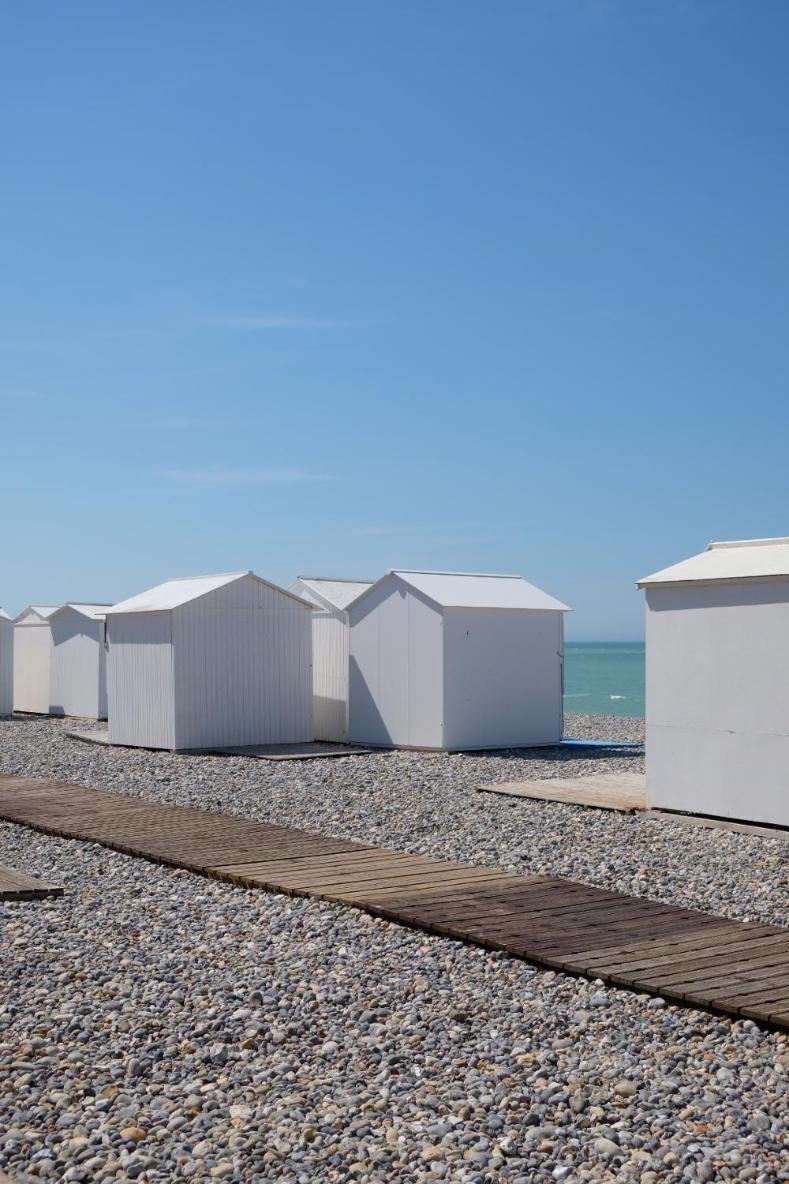 Villa Adele, Bow-Window Vue Mer - Appt 02 Mers-les-Bains Buitenkant foto